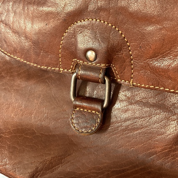JACK GEORGES VOYAGER Handbag. 💯 buffalo leather. - Picture 4 of 14
